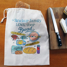 Load image into Gallery viewer, Personalised Bread Storage Bag