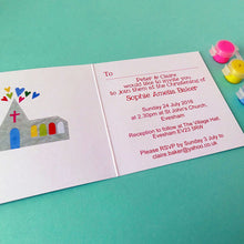 Load image into Gallery viewer, Personalised Christening Invites
