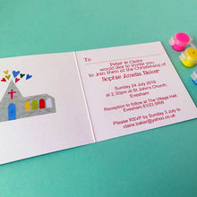Load image into Gallery viewer, Personalised Christening Invites