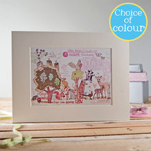 Load image into Gallery viewer, Personalised Christening Print
