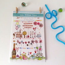 Load image into Gallery viewer, Personalised Christening Story Card