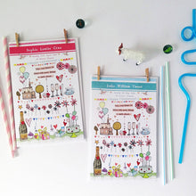 Load image into Gallery viewer, Personalised Christening Story Card