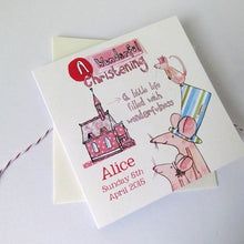 Load image into Gallery viewer, Personalised Christening Cards