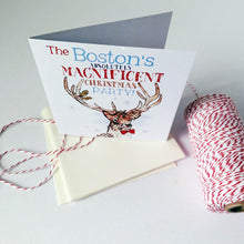 Load image into Gallery viewer, Personalised 'Christmas Party' Invitations