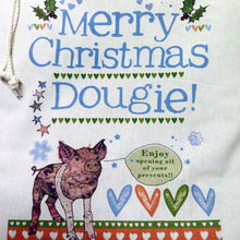 Load image into Gallery viewer, Personalised Christmas gift sack

