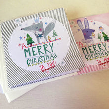 Load image into Gallery viewer, Pack Of Recycled Christmas Cards
