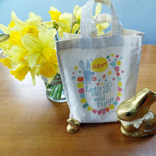 Load image into Gallery viewer, Set Of Five Personalised Easter Hunt Bag