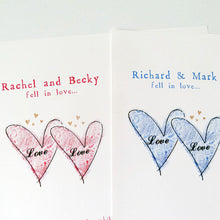 Load image into Gallery viewer, Personalised Wedding Story Print