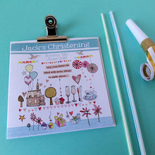 Load image into Gallery viewer, Personalised Christening Invites