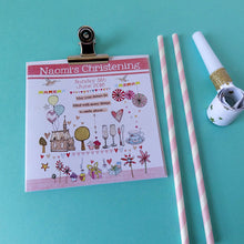 Load image into Gallery viewer, Personalised Christening Invites