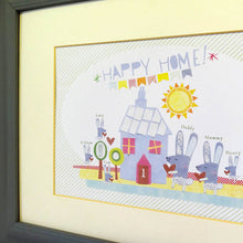 Load image into Gallery viewer, Personalised Happy Home Print