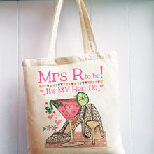 Load image into Gallery viewer, Personalised Mrs Bag