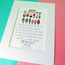 Load image into Gallery viewer, Personalised 'Best Mummy' Story Print
