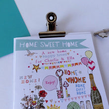 Load image into Gallery viewer, Personalised New Home Card