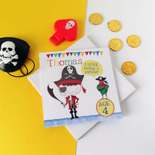 Load image into Gallery viewer, Personalised Boy's Party Invites Pack Of Six