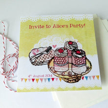 Load image into Gallery viewer, Personalised Party Invites