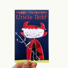 Load image into Gallery viewer, Personalised Halloween Card