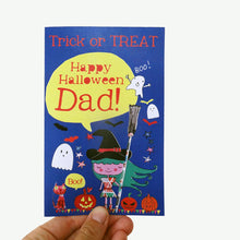 Load image into Gallery viewer, Personalised Halloween Card