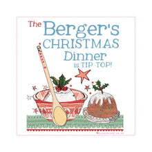 Load image into Gallery viewer, Personalised Christmas Dinner Apron