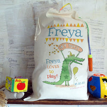 Load image into Gallery viewer, Personalised Toy Tidy