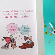 Load image into Gallery viewer, Personalised Wedding Story Print