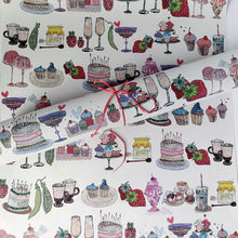 Load image into Gallery viewer, Recycled gift wrap - Yummy things
