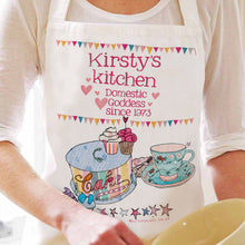 Load image into Gallery viewer, Personalised 'Domestic Goddess' Apron