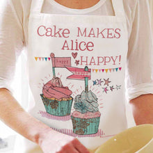 Load image into Gallery viewer, Personalised Happy Cake Apron
