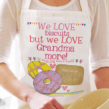 Load image into Gallery viewer, Personalised &#39;More Than Biscuits&#39; Apron
