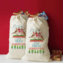 Load image into Gallery viewer, Personalised Mr And Mrs Christmas Sacks