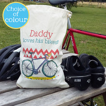 Load image into Gallery viewer, Personalised Cycling Storage Bag
