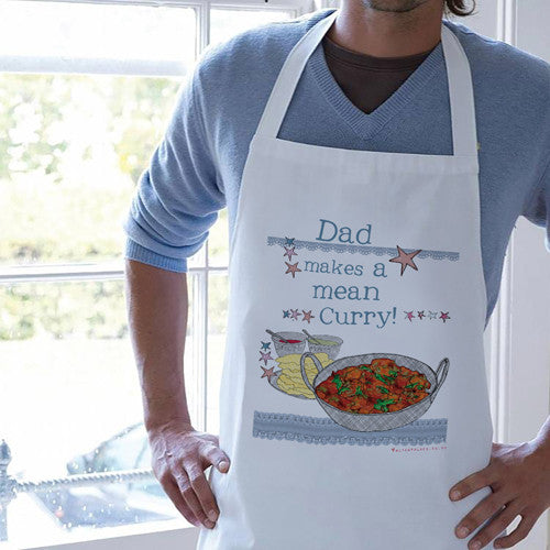 Personalised 'Makes A Mean…' Apron