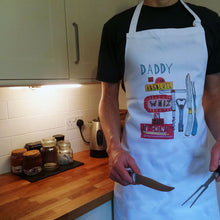Load image into Gallery viewer, Personalised &#39;Absolute whiz&#39; apron
