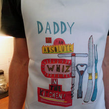 Load image into Gallery viewer, Personalised 'Absolute whiz' apron