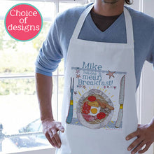 Load image into Gallery viewer, Personalised &#39;Makes A Mean…&#39; Apron
