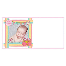 Load image into Gallery viewer, Personalised New Baby Announcement Cards Pack Of Six