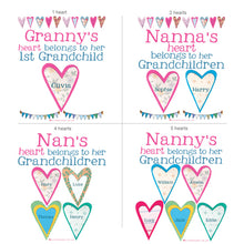 Load image into Gallery viewer, Personalised Hearts Apron