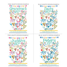 Load image into Gallery viewer, Personalised Birthday Milestone Storage Sack