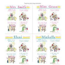 Load image into Gallery viewer, Personalised Teaching Story Bag