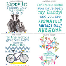 Load image into Gallery viewer, Personalised Big Father's Day Card