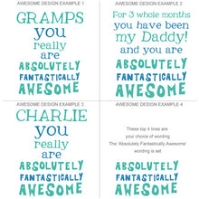 Load image into Gallery viewer, Personalised Big Father's Day Card