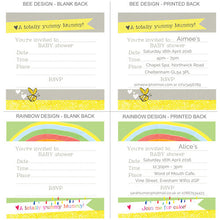 Load image into Gallery viewer, Personalised Baby Shower Invitations