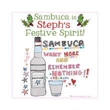 Load image into Gallery viewer, Personalised 'Festive Spirit' Apron