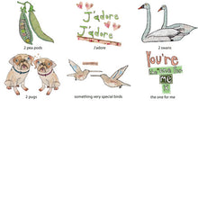 Load image into Gallery viewer, Personalised 'Our Story' Print