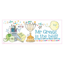 Load image into Gallery viewer, Personalised Best Teacher Mug