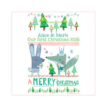 Load image into Gallery viewer, Personalised Christmas Sack For Happy Couples