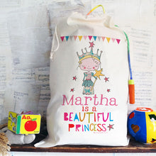Load image into Gallery viewer, Personalised Let's Dress Up Toy Sack