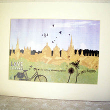 Load image into Gallery viewer, Skyline Mounted Print