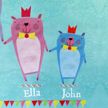 Load image into Gallery viewer, Personalised Bear Family Portrait