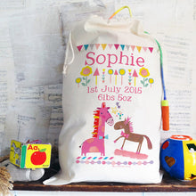 Load image into Gallery viewer, Personalised New Baby Sack